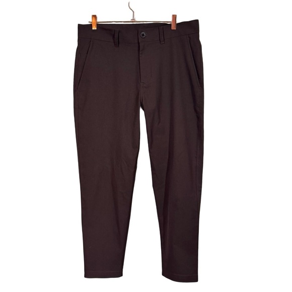 Lululemon Men's Slim-Tapered Heavy Twill Trouser in Espresso M5AYDS - Picture 7 of 15